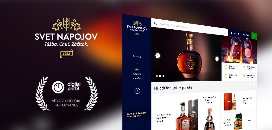 CASE STUDY Svet nápojov [World of beverages] in the online world