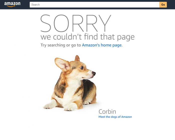 Amazon 404