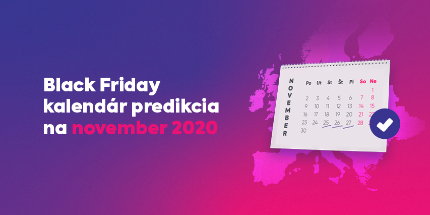 Black Friday kalendár predikcia na november 2020